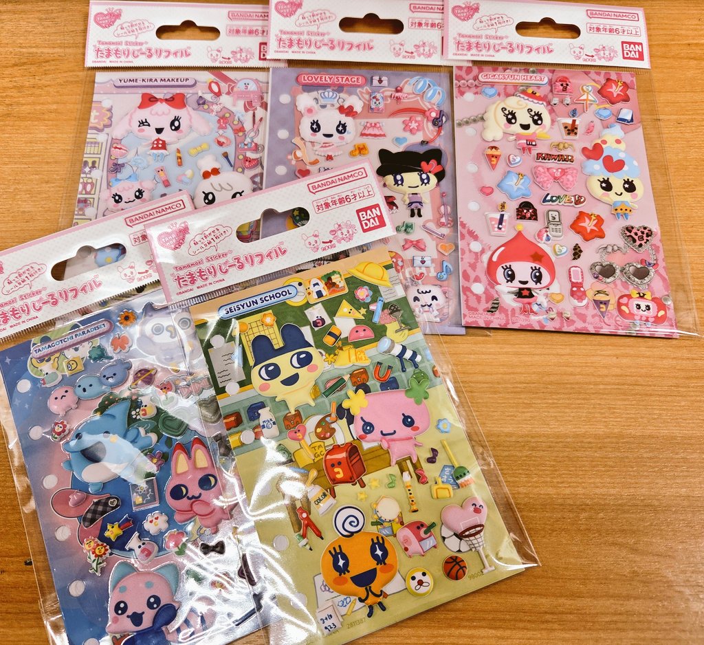 文具雑貨】 #たまごっち #たまもりシールリフィル 入荷しました。 『1