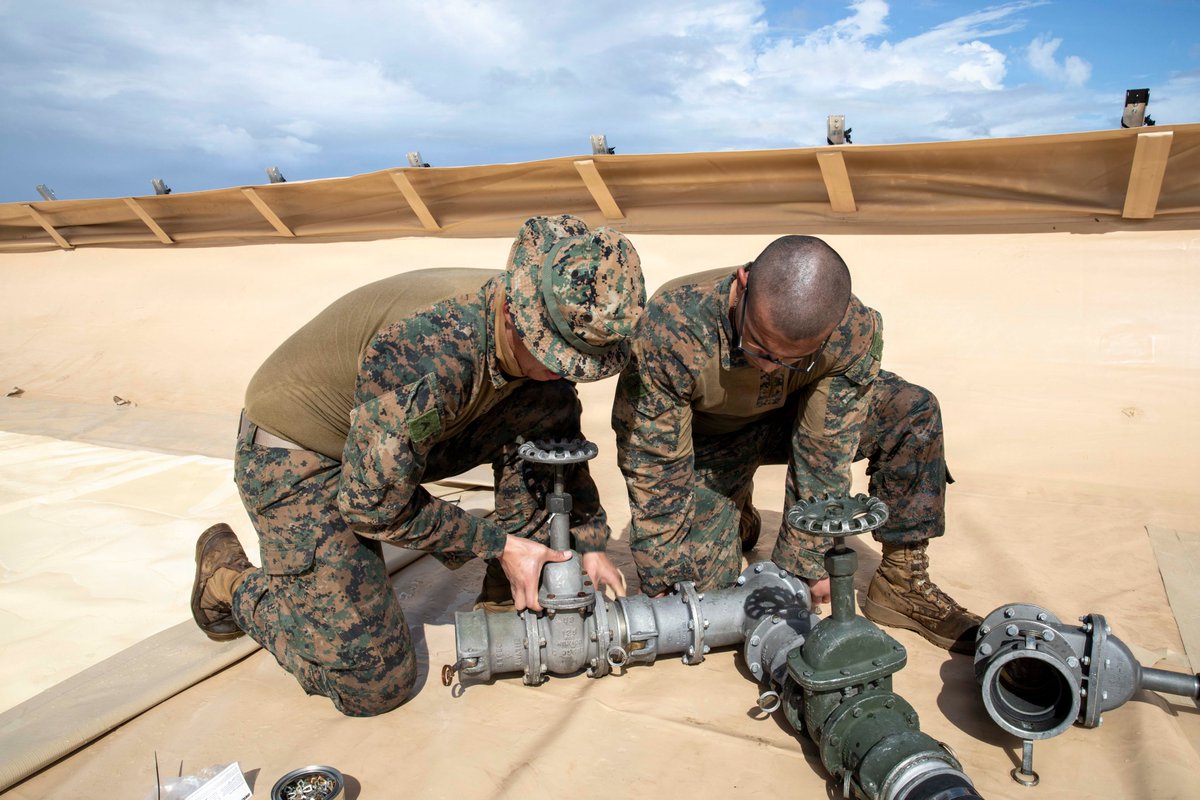 1stMAW_Marines's tweet image. Tinian relocation operations

U.S. #Marines with Marine Wing Support Squadron 171 established a forward arming and refueling point during Aviation Training Relocation program at #Tinian, Northern Mariana Islands, Jan. 16, 2026.

📸 Lance Cpl. David Getz