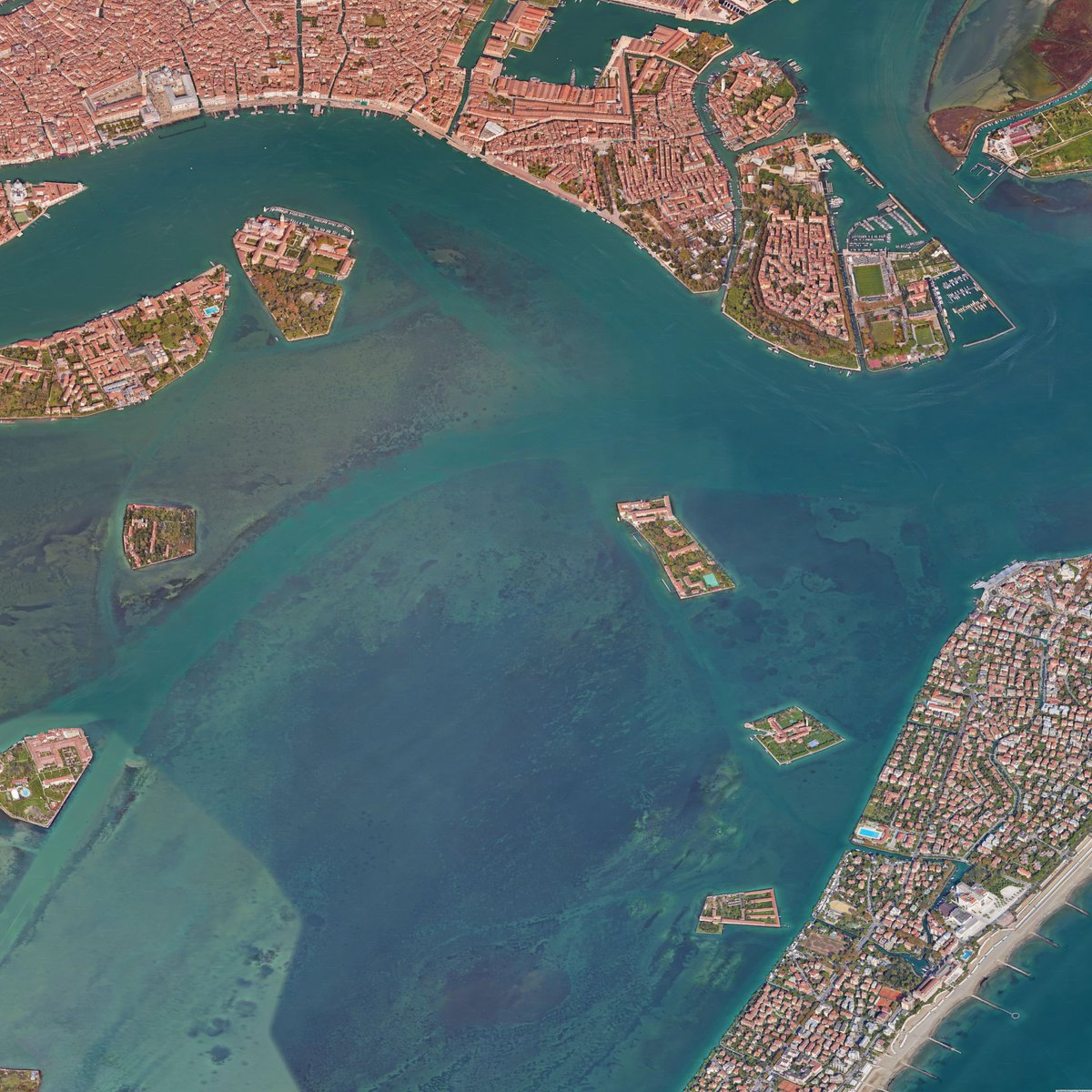 Venice in 14k resolution extracted from cloudmaps API.