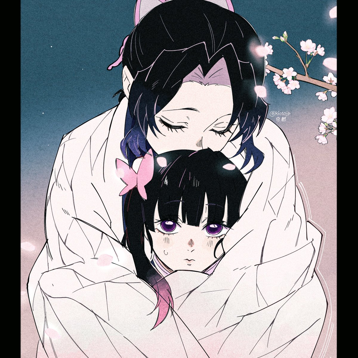 kiotojp's tweet photo. idea by @/ rootveggielover :)
#胡蝶しのぶ  #栗花落カナヲ #鬼滅の刃 https://t.co/vjbd0tzaE2