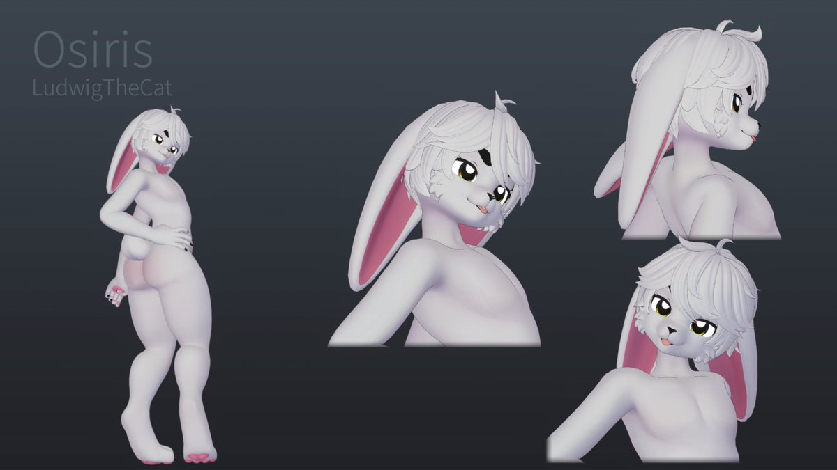 LuddeCat_75's tweet photo. #Furry #VRChat 
Commission done for @osiris_bunny https://t.co/bRmGIxfKih