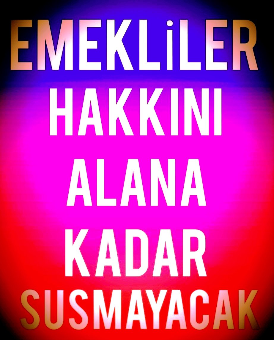 Beytullah_Citak's tweet photo. Emekliler Hakkını Alana Kadar Susmayacak..!

#AkepeGiderFelaketBiter https://t.co/nsO0L5kxWS