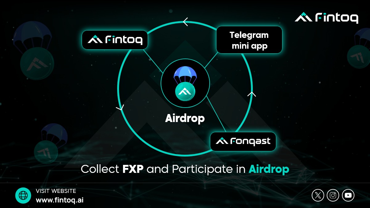 🚀 FONQ Airdrop is Coming Soon!

Start collecting FXP now across our platforms:
🌐 fintoq.ai
🌐 fonqast.com
📲 Our mini app on Telegram
The more FXP you earn, the bigger your potential token airdrop will be. Don’t miss your chance to get rewarded early