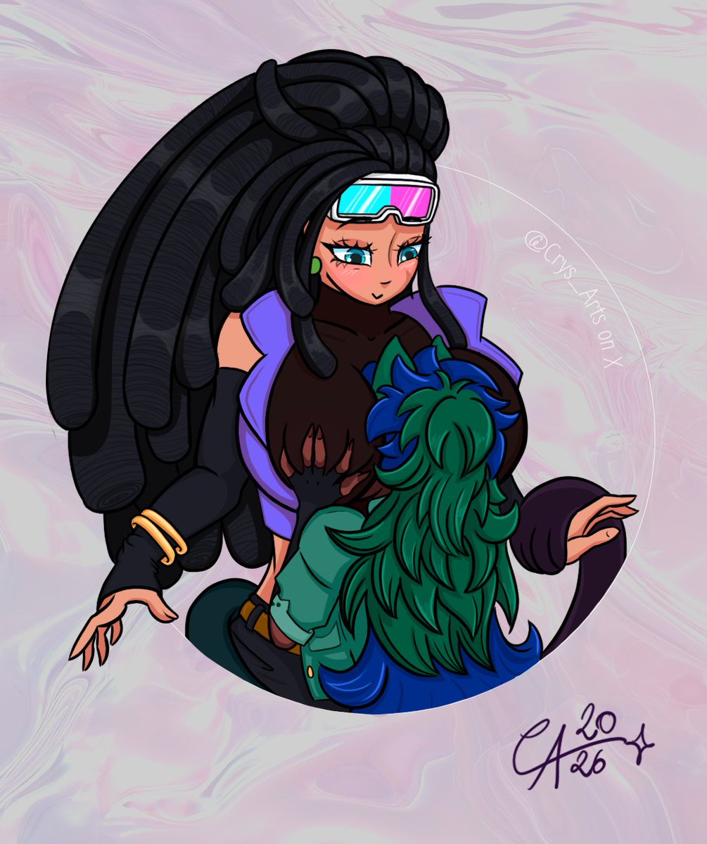 Crys_Arts's tweet photo. Commish for @TPYufei96 feat @MintedZekki
・。.・゜✭・.・✫・゜・。.
#commissionsopen #comish #ych #digitalart #yourcharacterhere #waifu #owncharacter #ecchi #TimePatroller https://t.co/gpFI1zo3kD