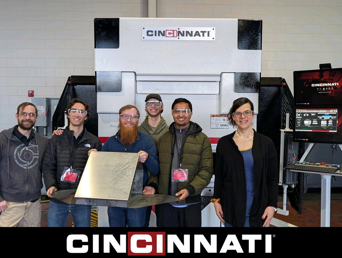 We loved hosting the @uc_ceas Bearcats Racing Team at CI! 🏎️🔥
From bending parts on our press brakes to getting a full tour of the CI showroom, it was great to see engineering talent in action and share how precision comes to life on the shop floor. Best of luck this