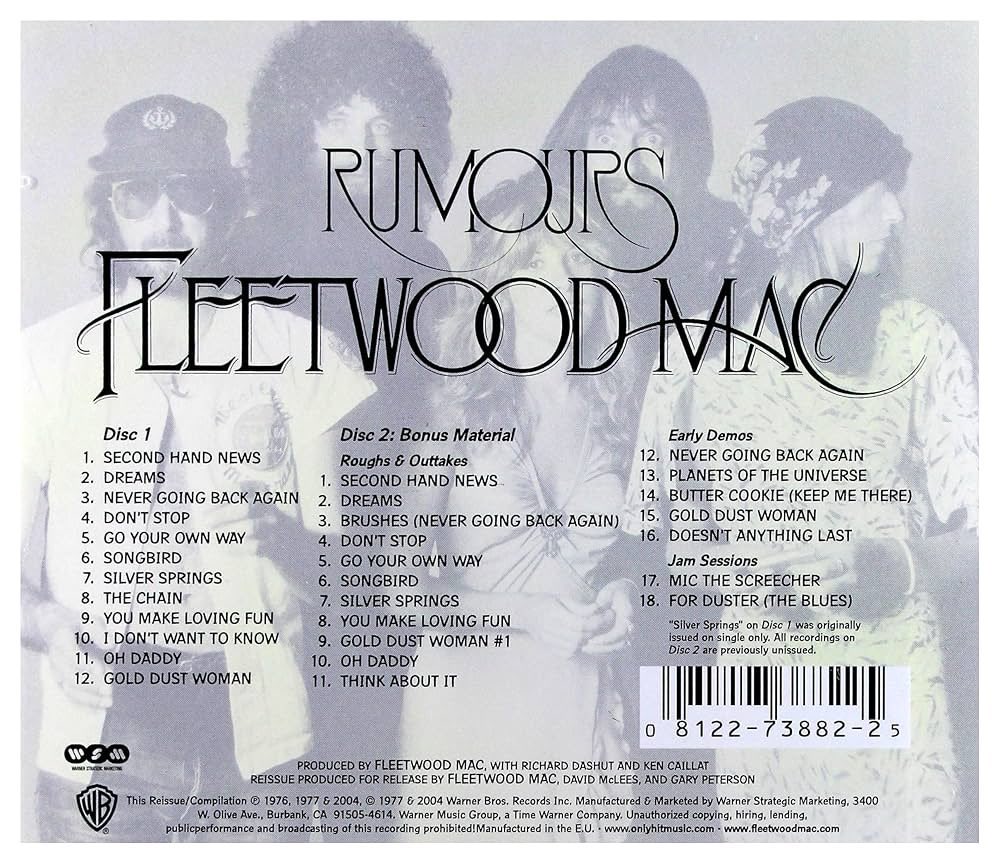 PopCrave's tweet image. 49 years ago today, Fleetwood Mac released ‘Rumours.’