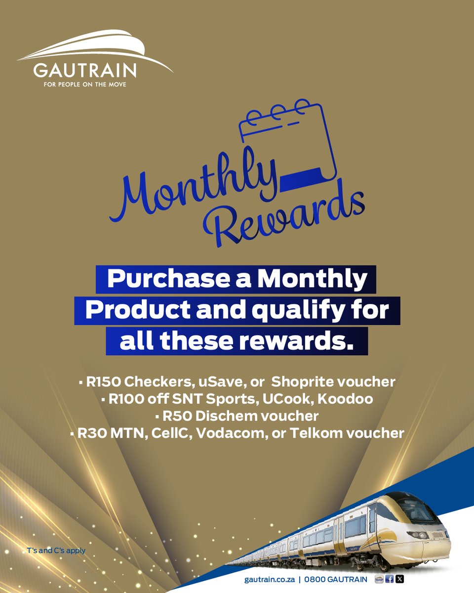 Gautrain tweet media