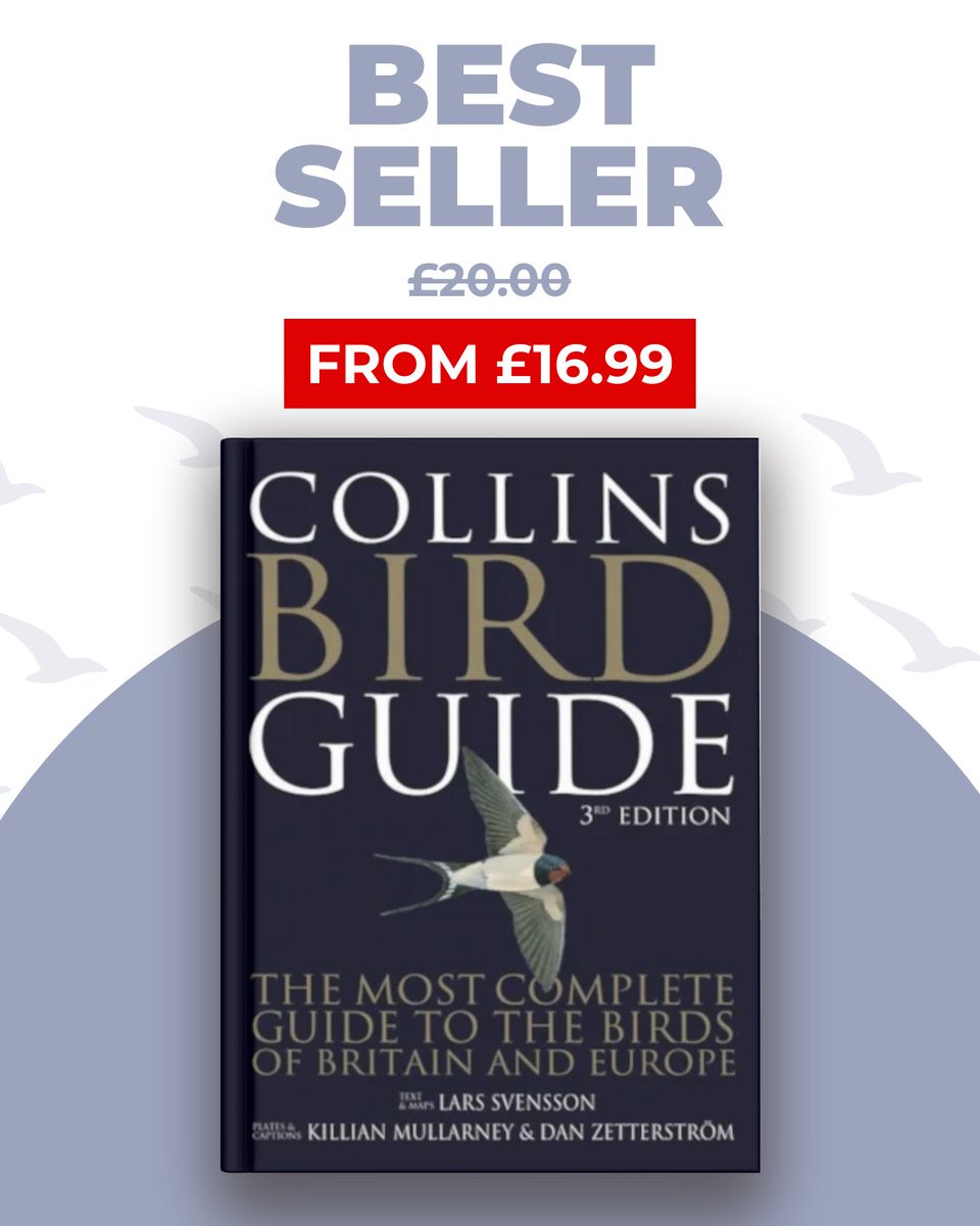 BirdGuides's tweet photo. Described as ‘Head and shoulders above the crowd when it comes to field guides’ by Birdwatch editor, Josh Jones.
Save even more on this bookshelf essential with the paperback edition.
Get your copy here: https://t.co/33BkoZ9vyH
#birdguides #books #birdbooks #birding #birdwatch https://t.co/Y4IhrfP1NA