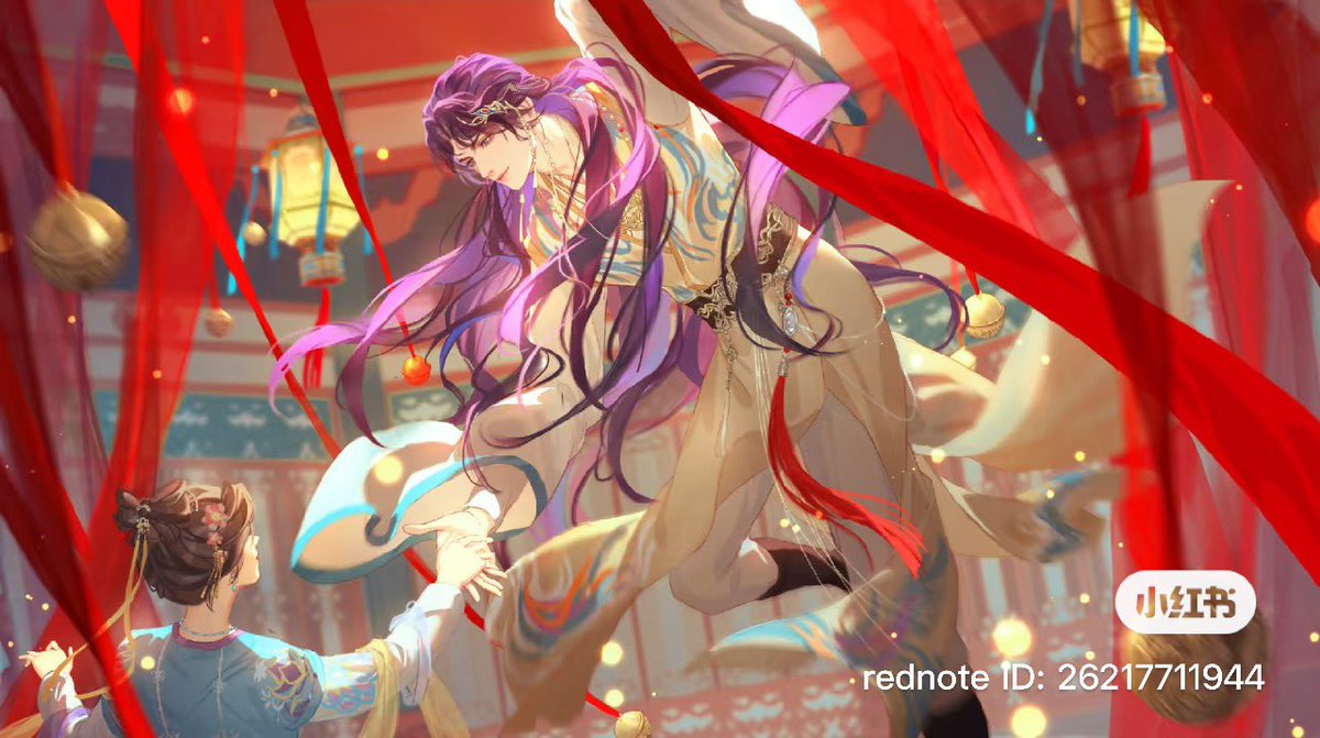 800pearls's tweet photo. 🪭🏮Rafayel art for ‘Immortals Tenderness’ official commision 🏮 🪭

#恋与深空 #恋と深空 #LoveandDeepspace #LoveandDeepspaceRafayel https://t.co/bEtzKRjYHB