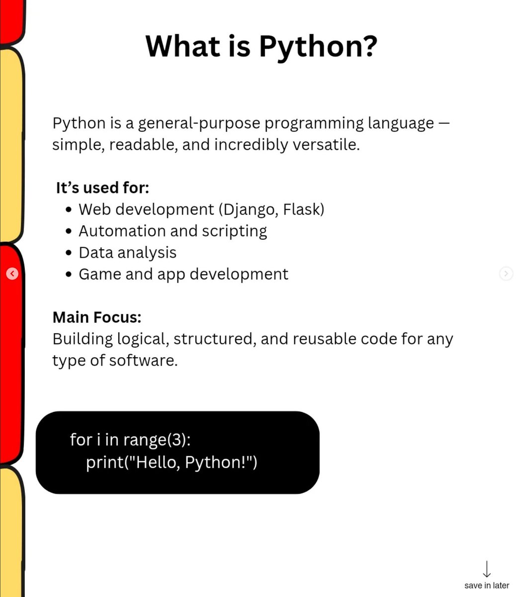 Python Developer tweet media