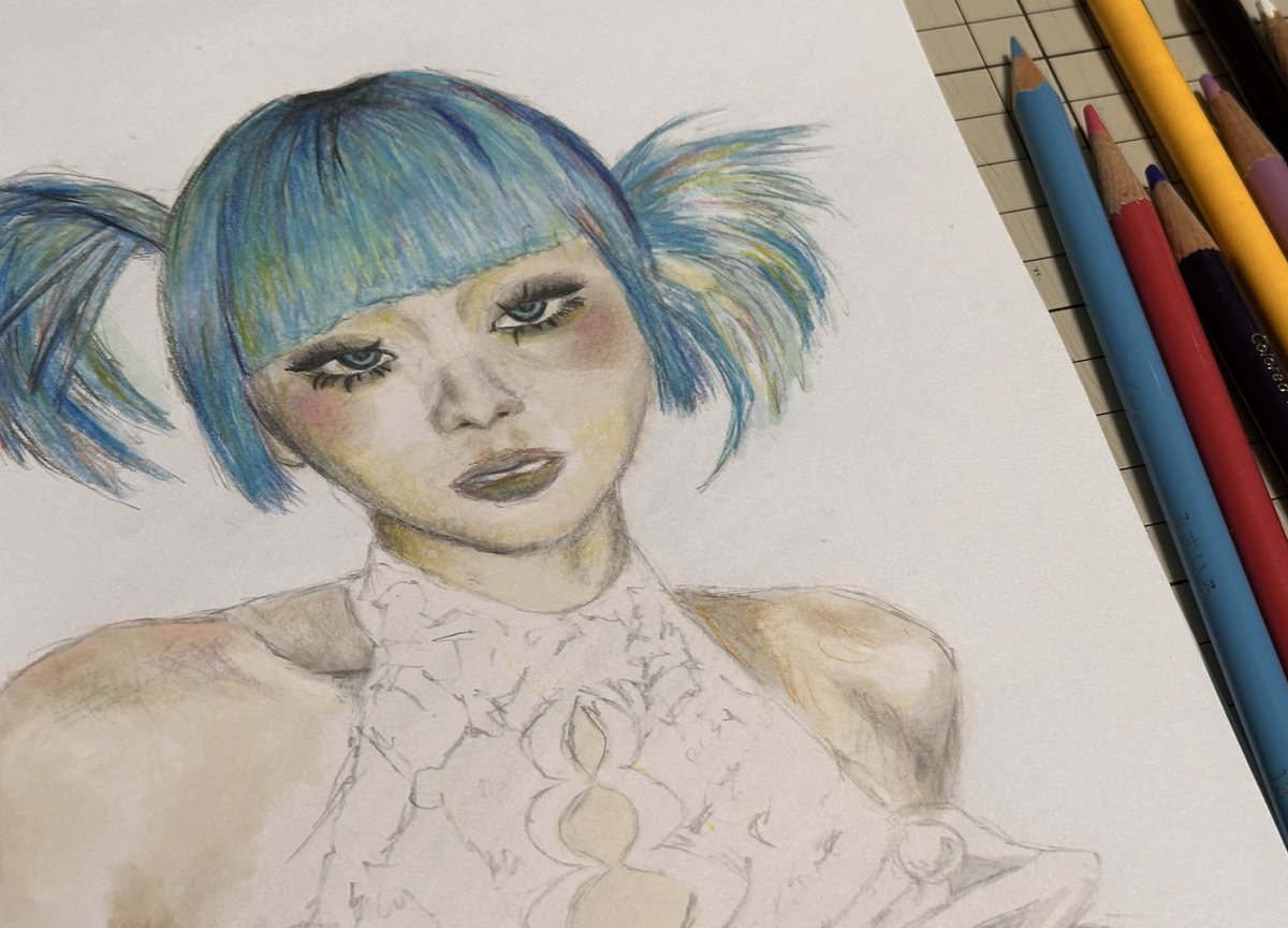 0816_pop's tweet photo. ひなたの誕生日に描こうと思ったけど結局間に合わなくて途中でやめたやつ出てきたww

#Xg #XG #Xgalx #XGALX
#alphaz #ALPHAZ
#ひなた　#hinata #HINATA
@XGOfficial_ @SimonJakops https://t.co/Ayhw6w41eu