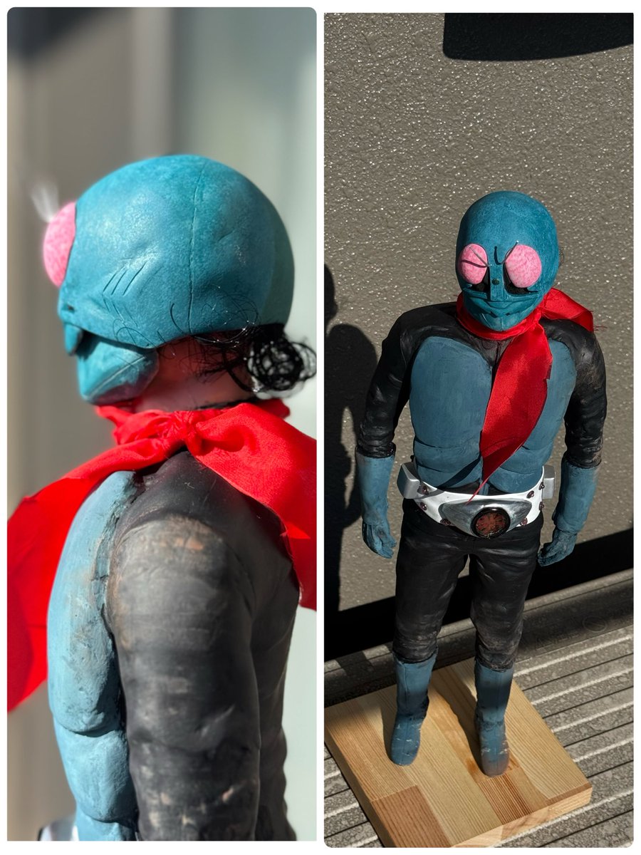 仮面ライダー旧1号 アクション用フィギュア アクション用Aタイプマスク