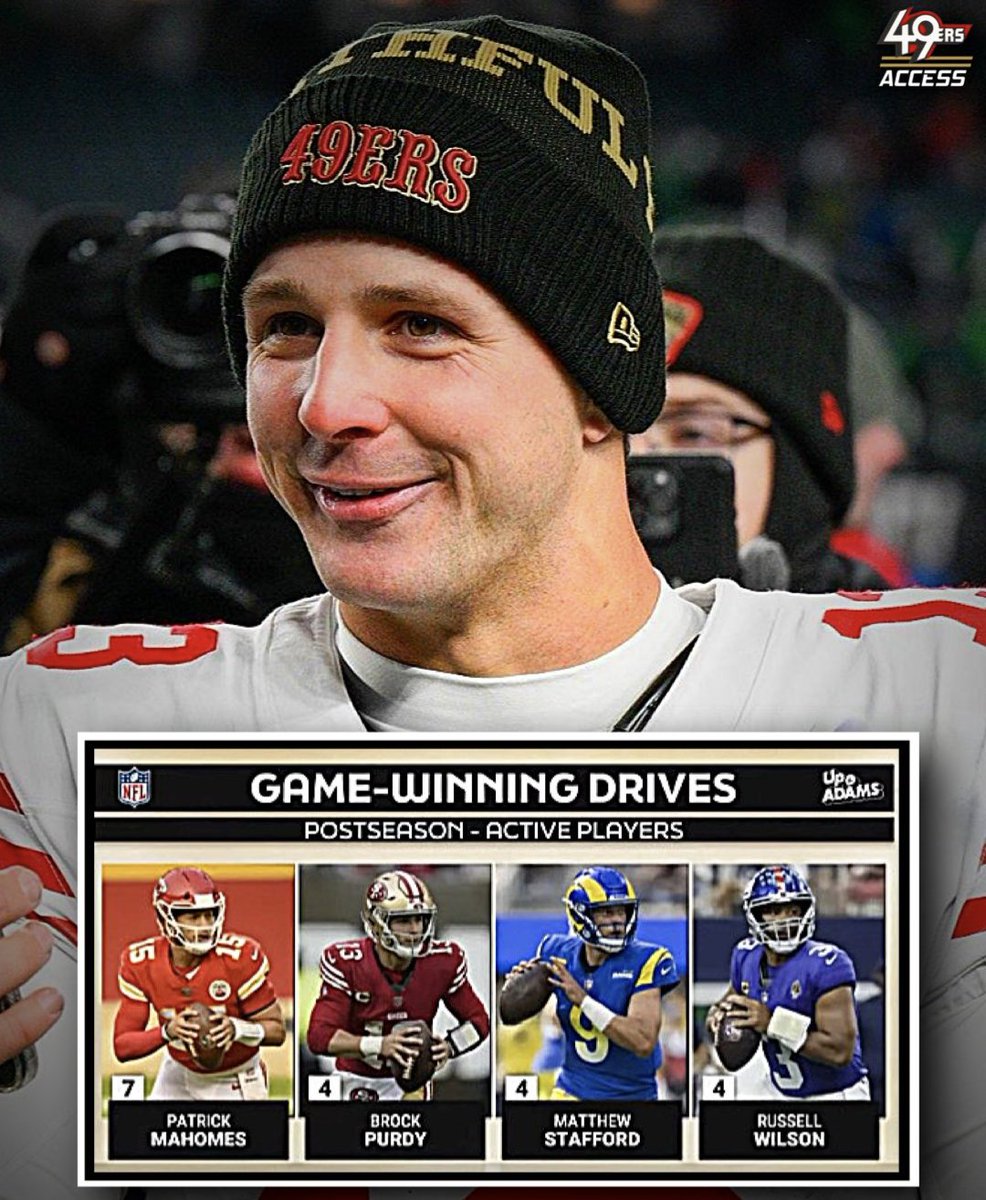 Brock Purdy Enthusiast ❤️⛏️ tweet media