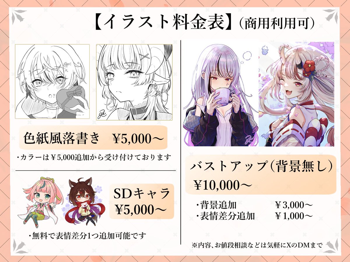 R灰　イラスト依頼募集DM or Skeb tweet media