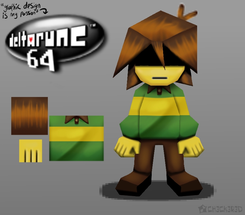 If i had a nickle for everytime I drew low-poly Kris i'd have 2 nickles, which isn't a lot but it's weird it happened twice
#Deltarune