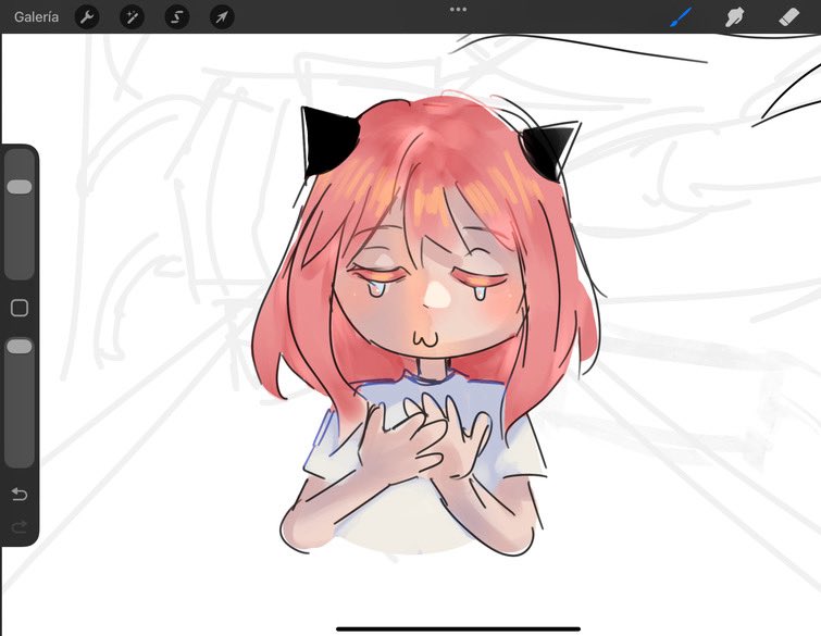 notkezzzu's tweet photo. An Anya I made a few days ago at around 4 in the morning. (￣▽￣) https://t.co/oZFvlT4aSJ