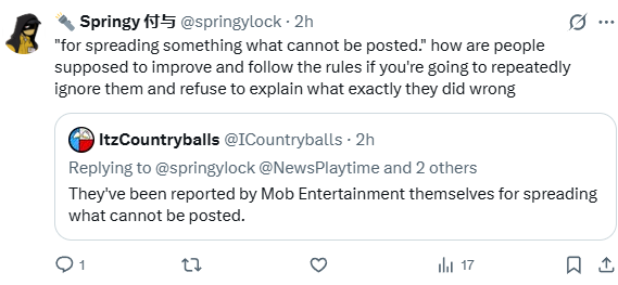 ICountryballs's tweet photo. @springylock @NewsPlaytime @Quilossal @soobinwishlist Keep saying that, I already replied to them professionally UNDER their post which you yourself quote retweeted, now I already said I'll look into what to do for them, but what are you fighting for? You're acting like so many people replied to their post. https://t.co/OdbL14HTd5