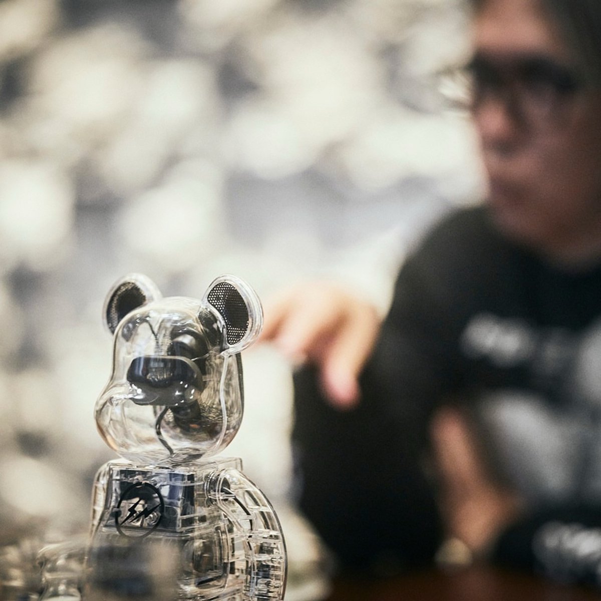 fragment design × MEDICOM TOY の『 BE@RBRICK AUDIO Portable