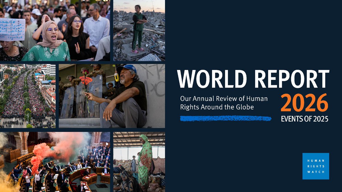 Human Rights Watch tweet media