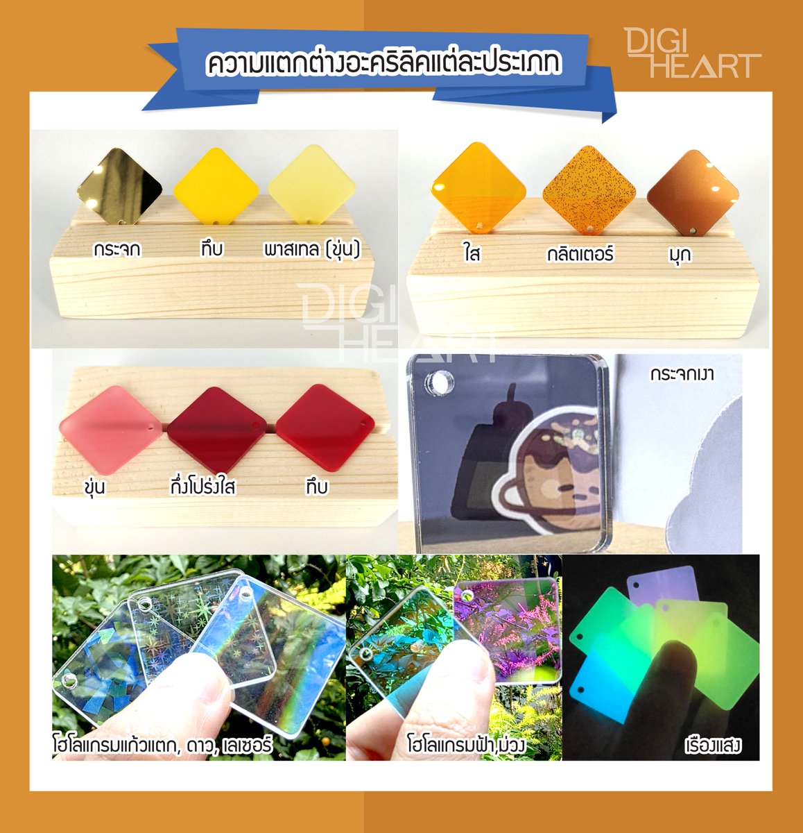 digi_heart's tweet photo. อัพเดตตารางสีอะคริลิคในปัจจุบันนะคะ
-เพิ่มสีเรืองแสง
-เพิ่มสีมุกส้ม, แดง
-เพิ่มโฮโลแกรมรุ้งแดงและเลเซอร์
-เพิ่มกระจกเงาแบบใสเห็นด้านหลังได้
-เพิ่มสีทึบและสีใส
-เพิ่มกลิตเตอร์สีดำ https://t.co/jdB6aOxrF7