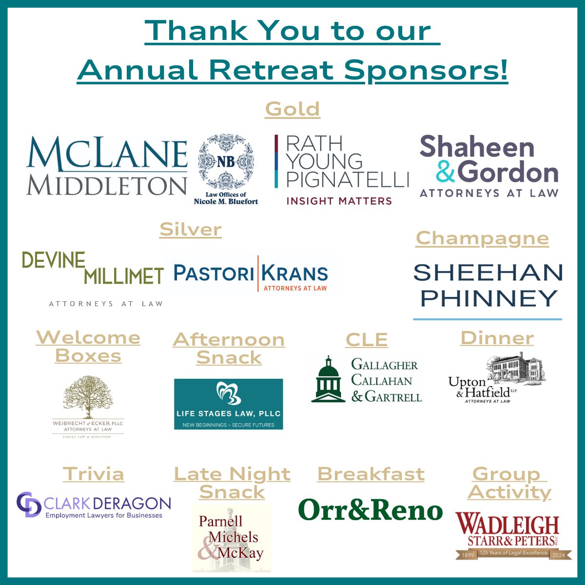 Annual Retreat is a not-to-be-missed, overnight event! Deadline to register &amp; to guarantee a room in our block at the hotel is 2/20/26. Space is limited. nhwba.org/event-6369124

*Photos used are from the hotel website. They, &amp; others, can be found here: opalcollection.com/wentworth/gall…