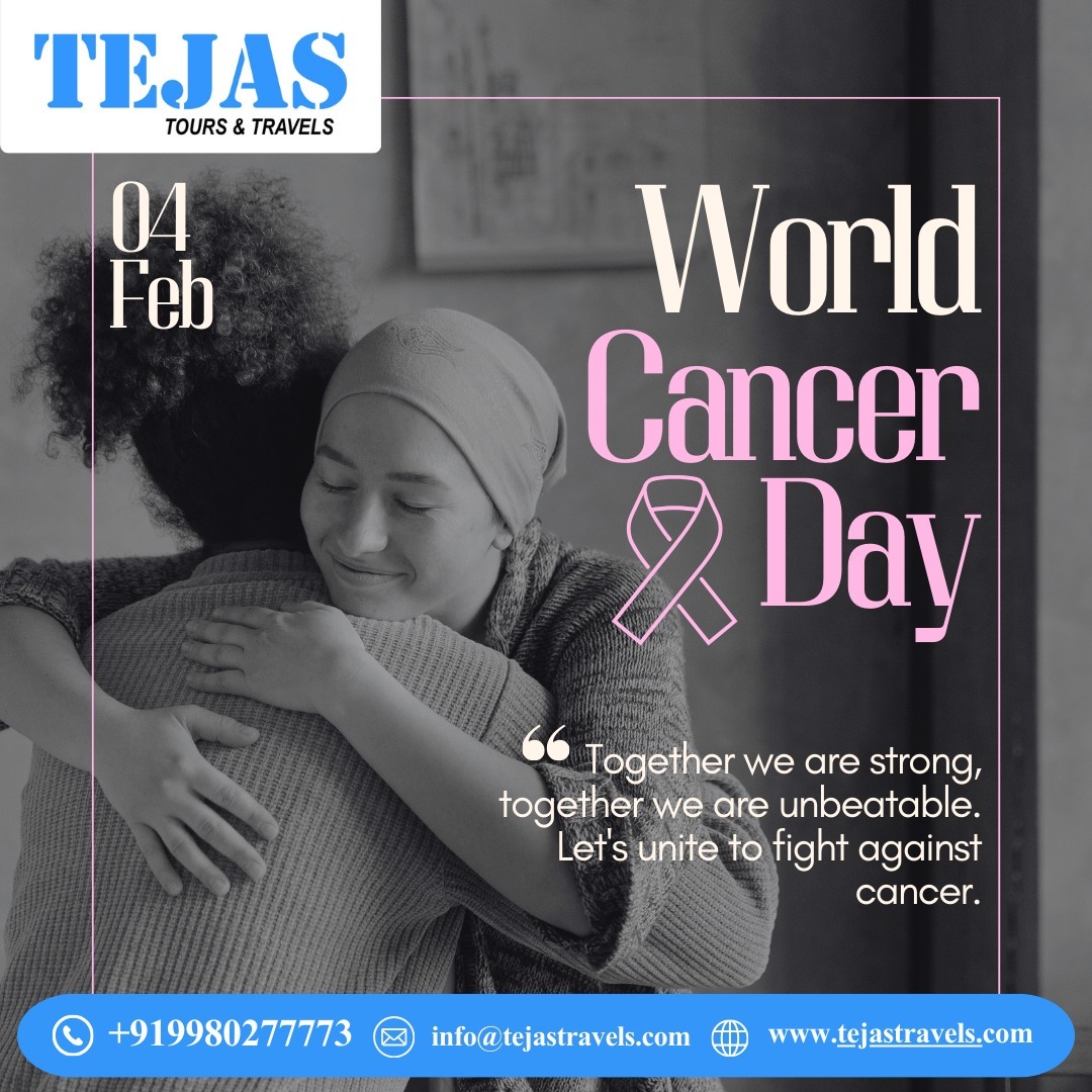 Tejas_Travels's tweet photo. On World Cancer Day (Feb 4), we stand with fighters, survivors, and families everywhere.
Together, we are stronger. Together, we can make a difference. 💗
#WorldCancerDay 
#CancerAwareness 
#TogetherWeFight 
#HopeAndStrength https://t.co/8enh7PPa20
