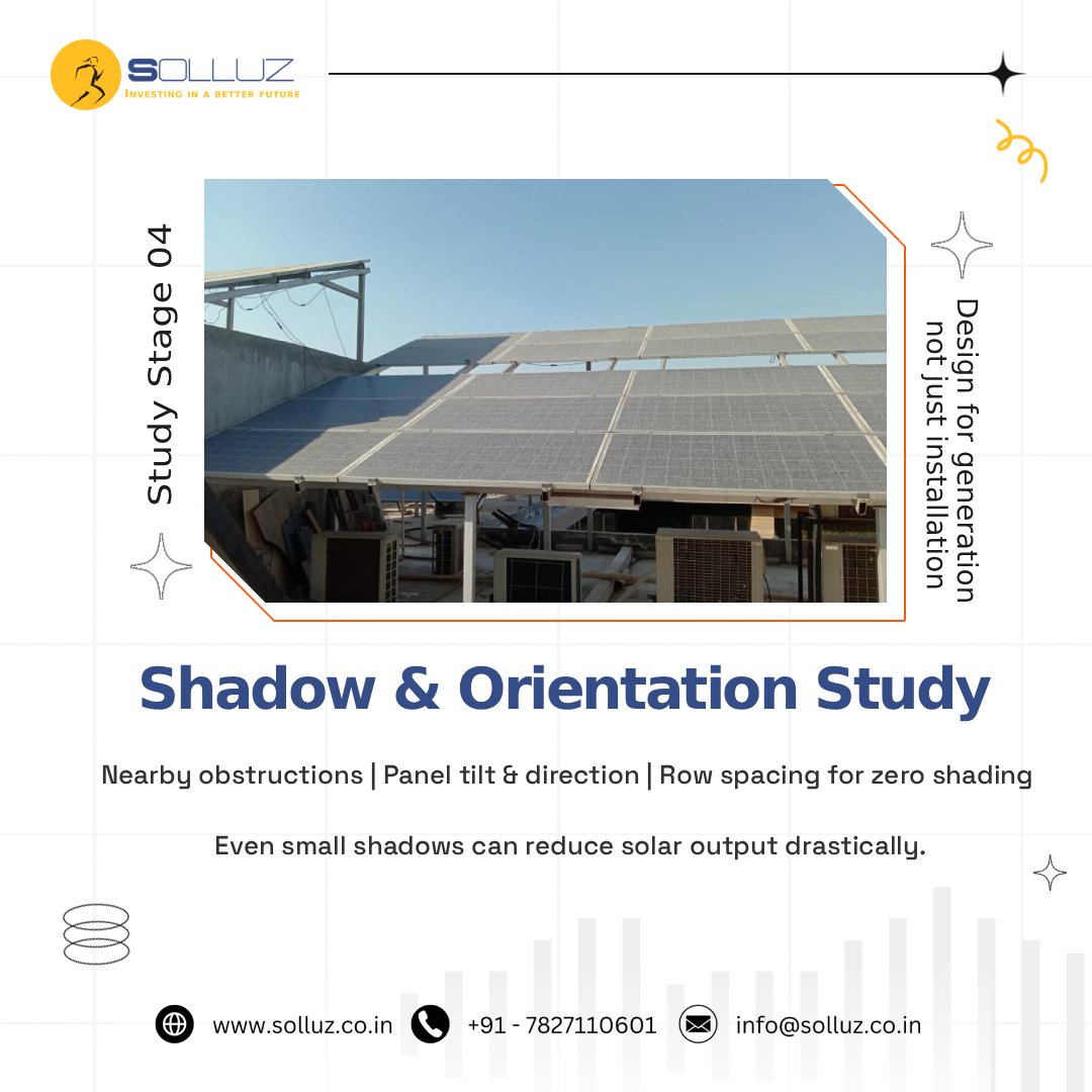 Solluz_Energy's tweet photo. Study Stage 04 | Getting the Maximum Output

Even a well-sized system can underperform if sunlight is blocked.

Next, we ensure the system works smoothly with the electricity grid.

#SolarPerformance #ShadowAnalysis #SolarDesign #IndustrialSolar #SolluzEnergy https://t.co/nphYNY7LSG