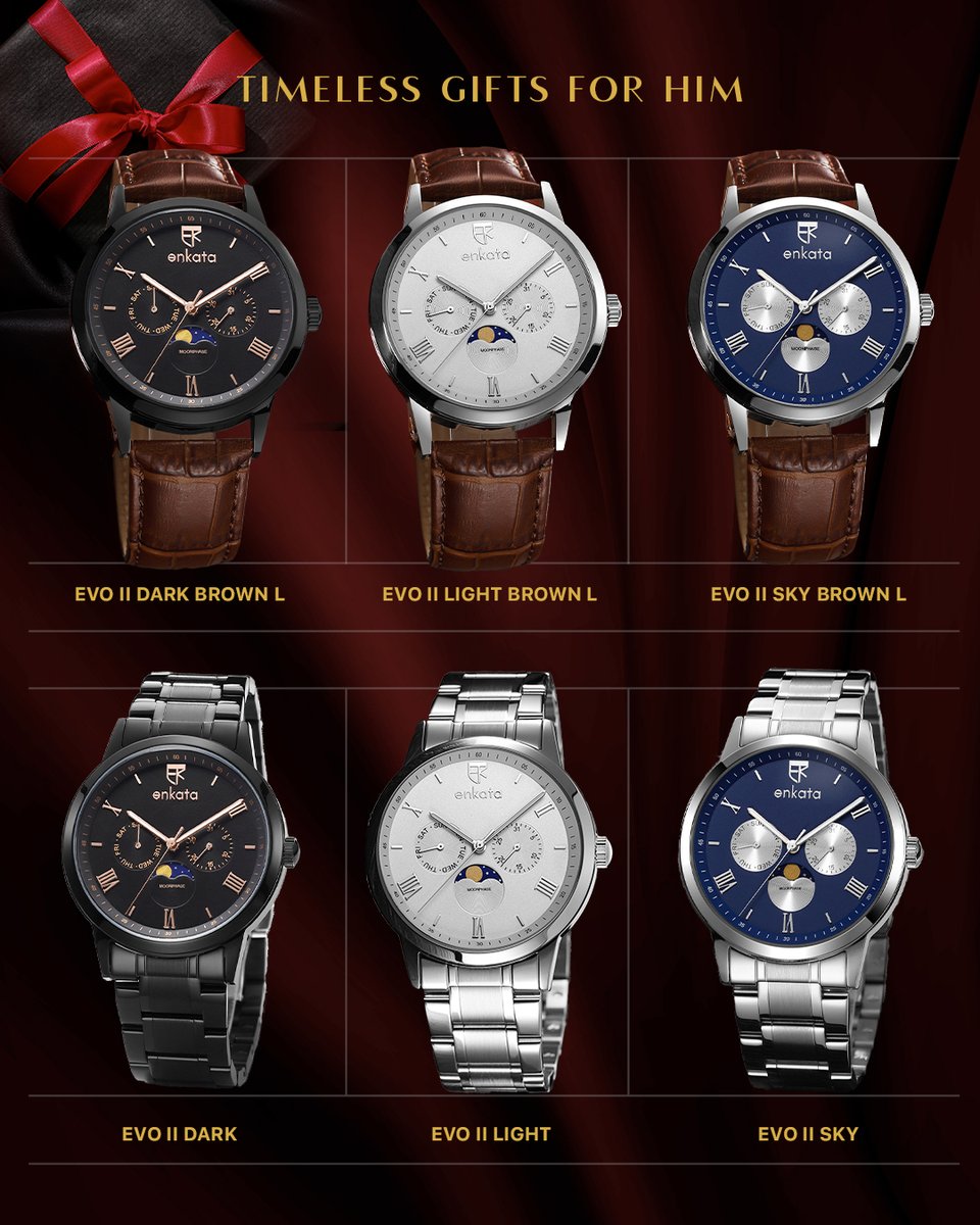 He deserves a gift too for Valentines! Get him a gift he will love. Enjoy 10% off every watch and 20% off two or more in our Valentines sale. Limited stocks available 

#enkata #siezethemoment