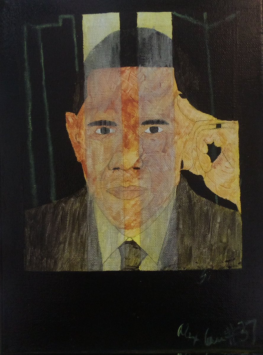 "Yo-Yo"

<a href="/BarackObama/">Barack Obama</a> 

#Art
#Painting
#Watercolor
#PolaroidPainting
#BarackObama
#BlackHistoryMonth
#BHM