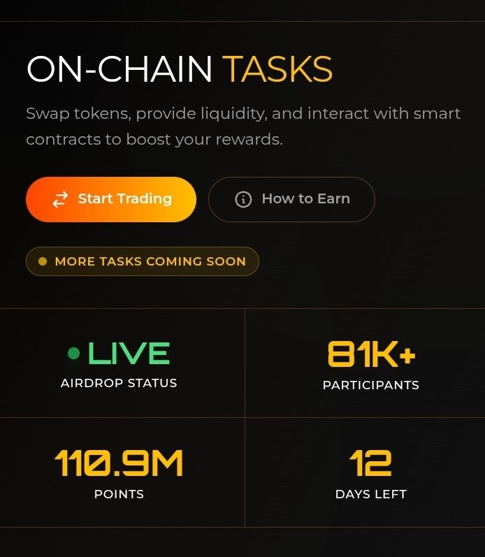 MORNING BOOST CALL: 12 days left 

Points below 5k should engage asap for a <a href="/Zetarium_/">Zetarium</a> boost 

How do you engage?

- by dropping comments
- Repost &amp; Likes

Remember this will be one of the biggest airdrop to start 2026 with just like Somnia in 2025