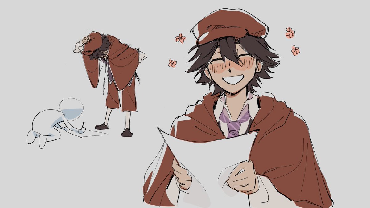 <a href="/_Harechi/">Harechi@文スト🍭</a> Please don't be so hard on yourself! Your illustrations are beautiful ~