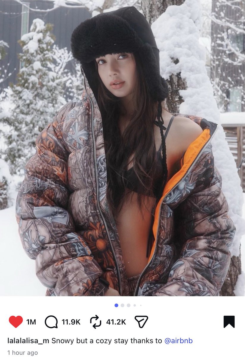 lalisazayn's tweet image. the fact that Lisa's IG engagement is actually fine, she really just needs to choose a stronger first slide photo and she can do that, considering how good her IG curation was from 2018–2020.