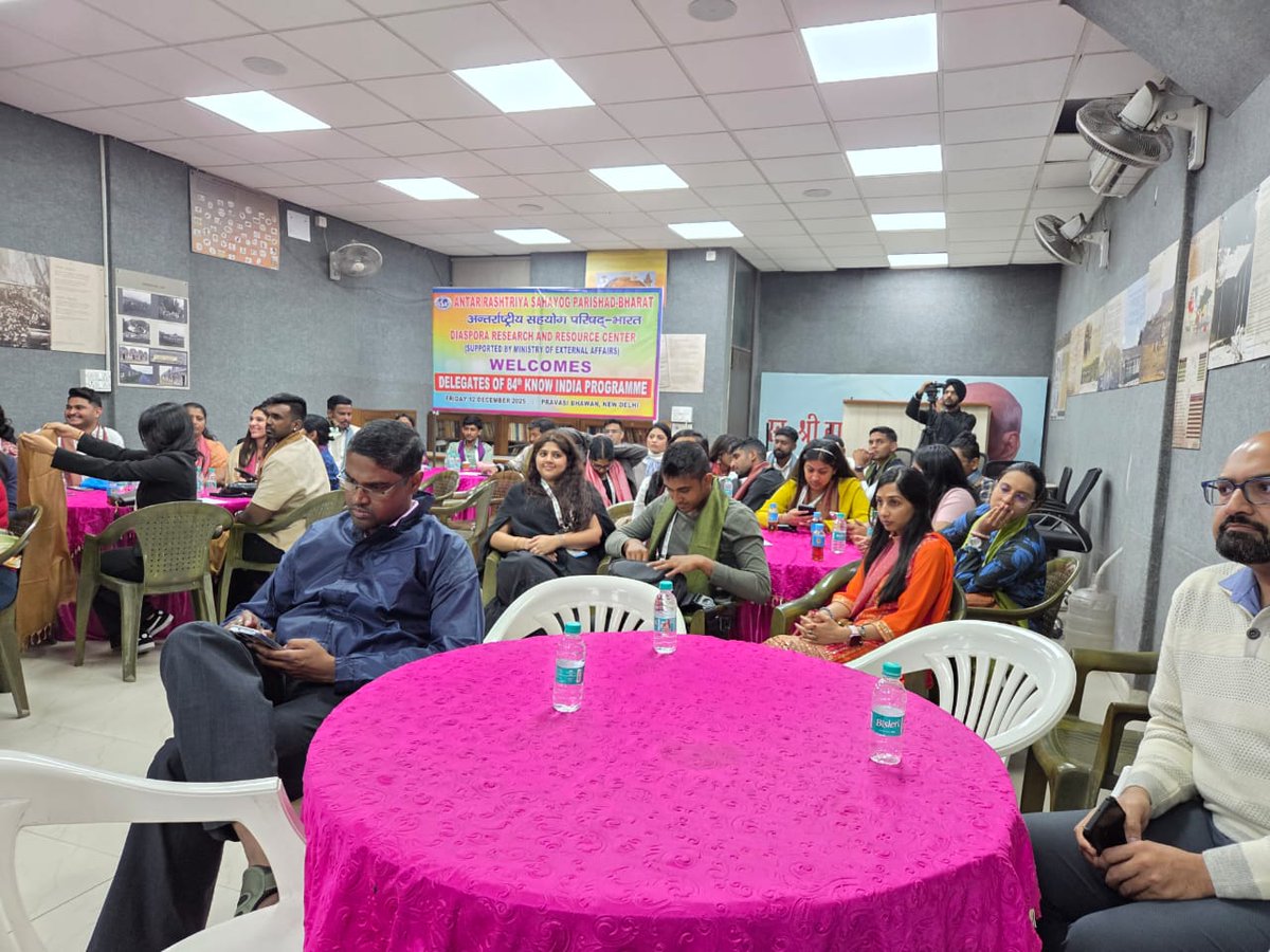 FijiHCIndia's tweet photo. The Fiji High Commission, is pleased to highlight the successful participation in the Know India Programme.
The initiative strengthens diaspora connections, cultural understanding, and the enduring bonds between Fiji and India.
#KnowIndiaProgramme #IndiaFijiRelations #FHCND https://t.co/fHvX4vNGN2
