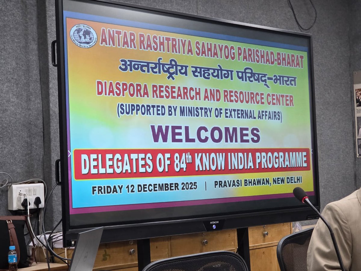 FijiHCIndia's tweet photo. The Fiji High Commission, is pleased to highlight the successful participation in the Know India Programme.
The initiative strengthens diaspora connections, cultural understanding, and the enduring bonds between Fiji and India.
#KnowIndiaProgramme #IndiaFijiRelations #FHCND https://t.co/fHvX4vNGN2