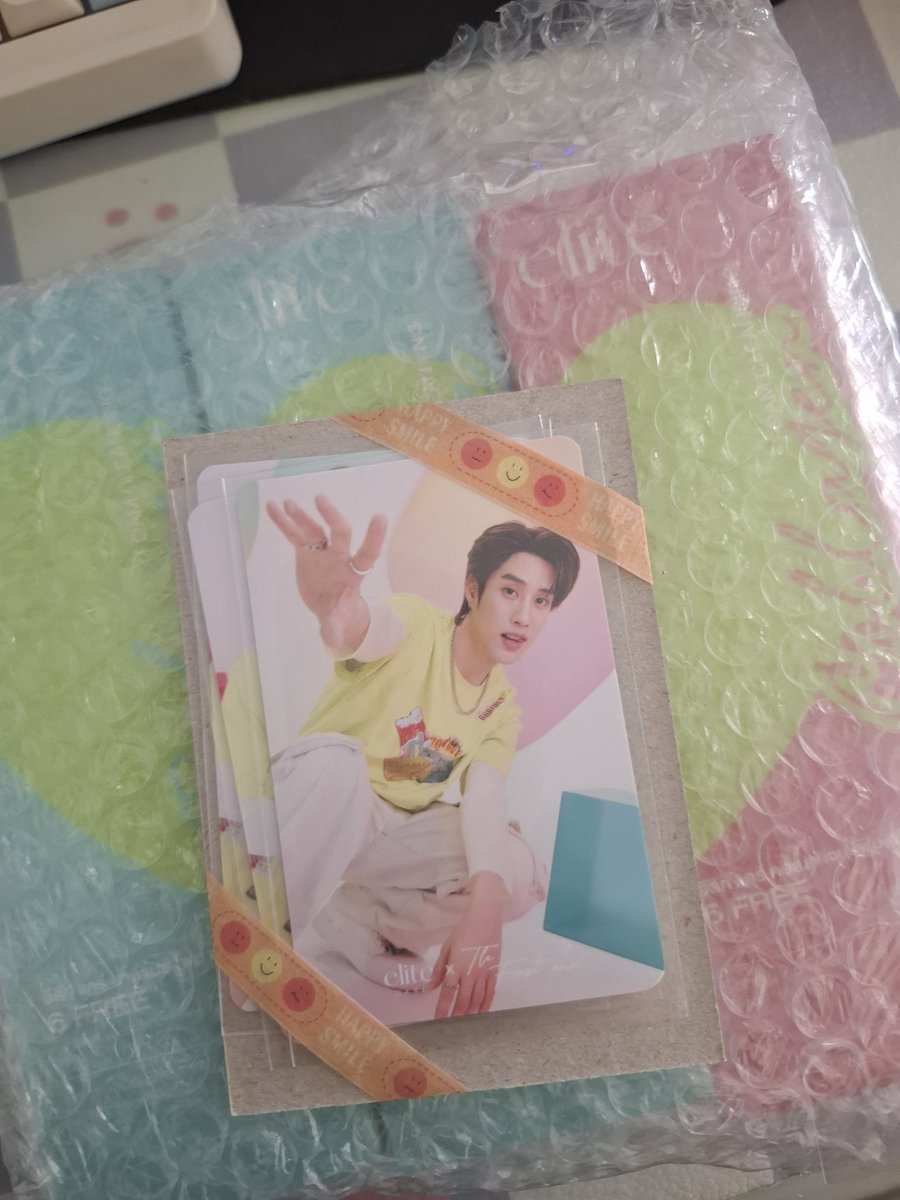 ได้รับของแล้วค่า แม่ค้าแพ็คการ์ดมาดีมาก 💚🩷#bbewsreview