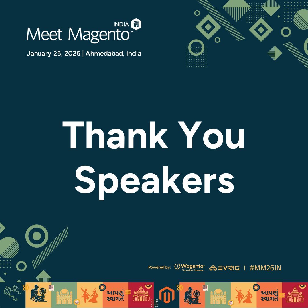 Meet Magento India tweet media
