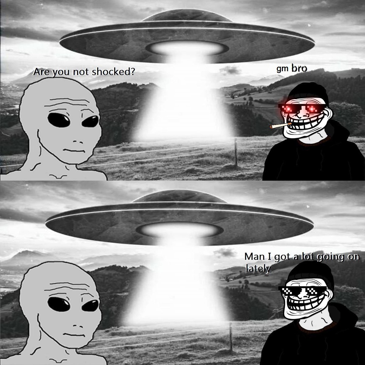 GM Chads 🫡 
Where my reply guys at?