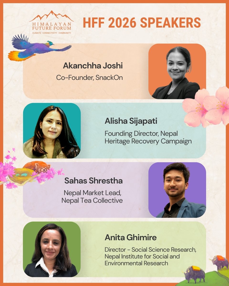 Himalayan Future Forum (HFF) tweet media