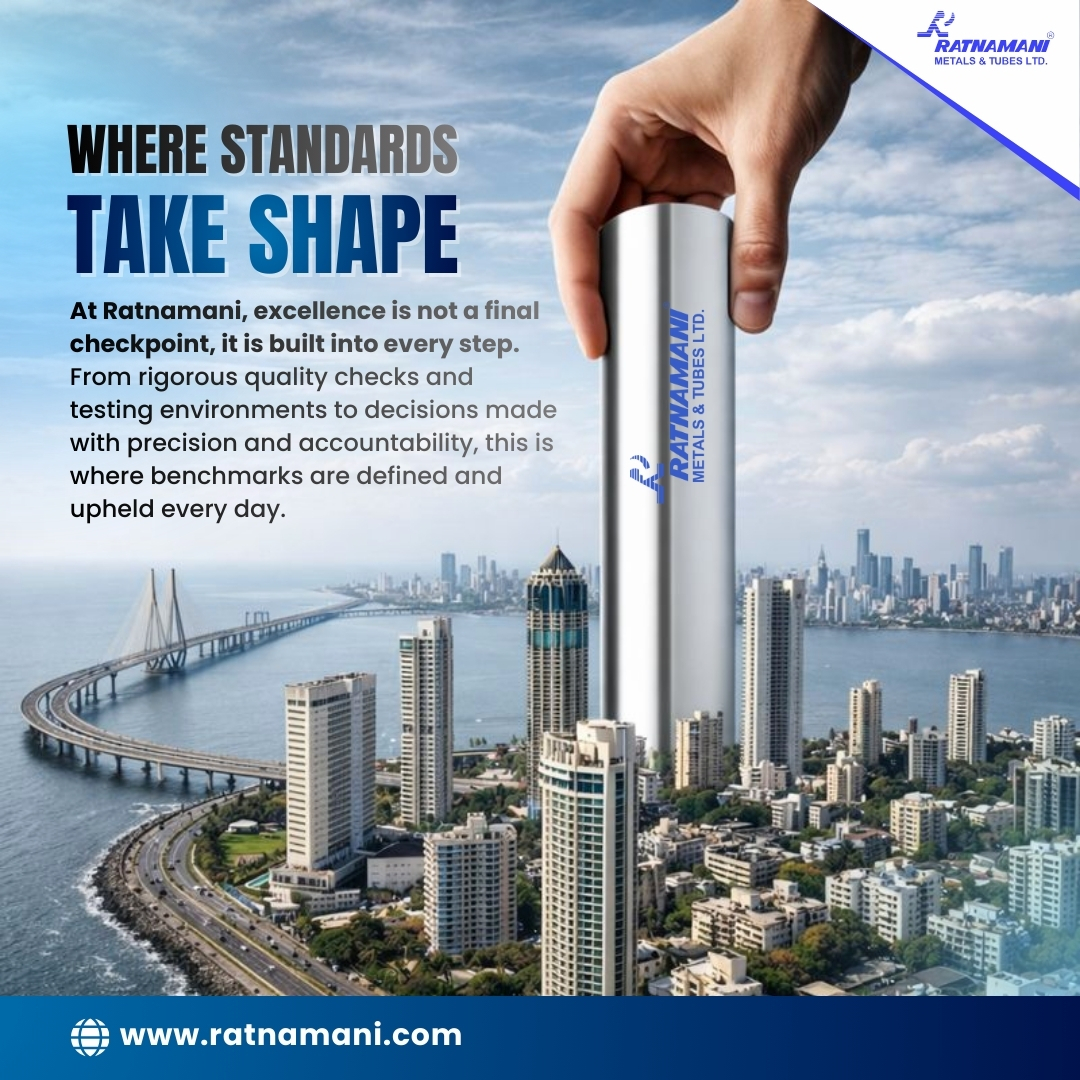 RMTLOfficial's tweet photo. Excellence isn’t a final step at Ratnamani.
It’s built into every process, every test, and every decision we make.

This is where benchmarks are defined.
This is where standards take shape.

#RatnamaniMetalsAndTubes #EngineeringExcellence https://t.co/zveeuKlgYQ