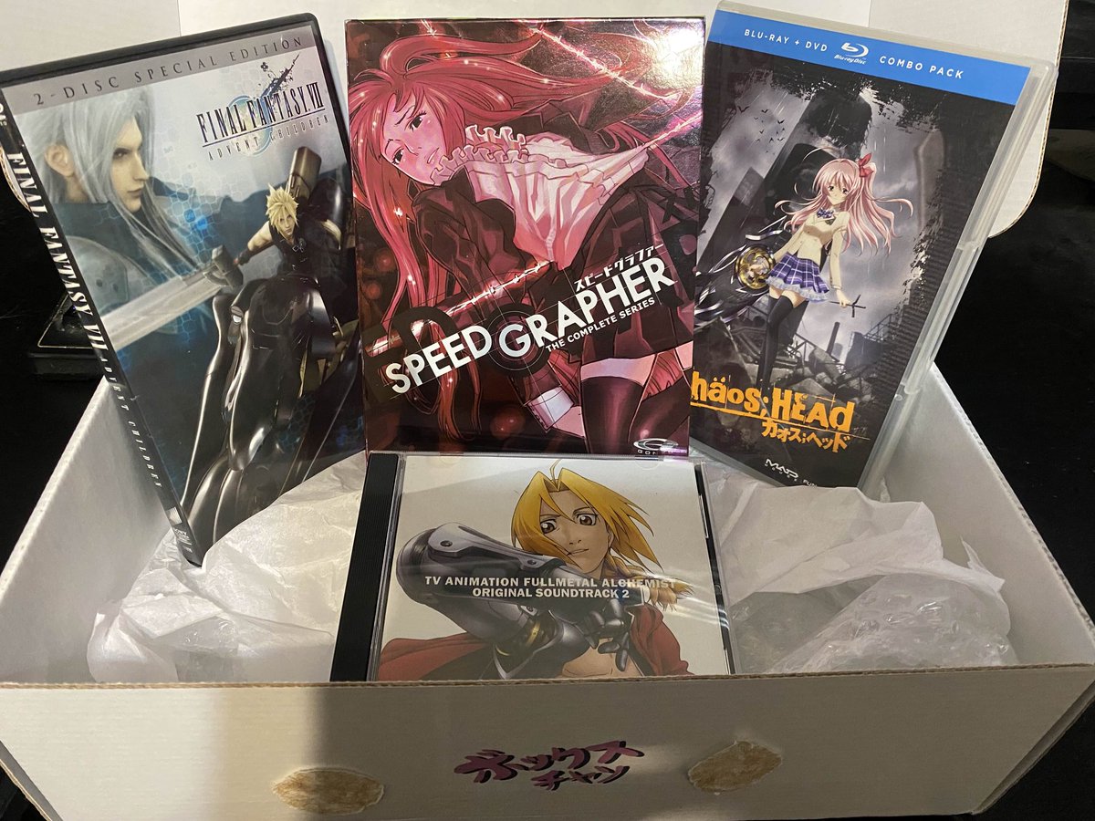 Another Month, another Boxuchan Deluxe satisfied customer! They have our biggest box, so they get 2 full shows/first seasons as well as some nice extras! All picked by hand just for them! Make sure to check out the website!
#anime #manga #Otaku