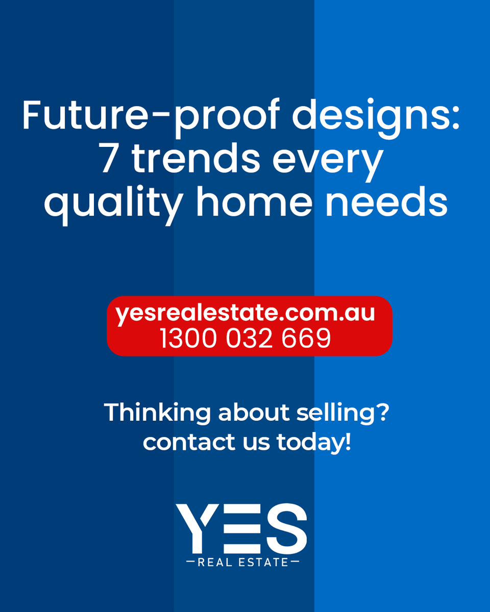 samweerawarna's tweet image. ⭕𝟳 𝗧𝗿𝗲𝗻𝗱𝘀 𝗘𝘃𝗲𝗿𝘆 𝗤𝘂𝗮𝗹𝗶𝘁𝘆 𝗛𝗼𝗺𝗲 𝗡𝗲𝗲𝗱𝘀

Today’s smart homeowners think long-term. It’s not just about what looks good now, but what works well for years to come. 

🌐yesrealestate.com.au

#YesRealEstateAustralia #realestate #ModernHomeDesign #melbourne