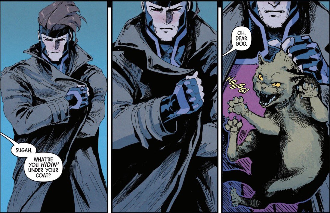 castedspelles's tweet photo. He was gonna eat the cats 💔💔💔 #XSpoilers https://t.co/3ksskLbFG4