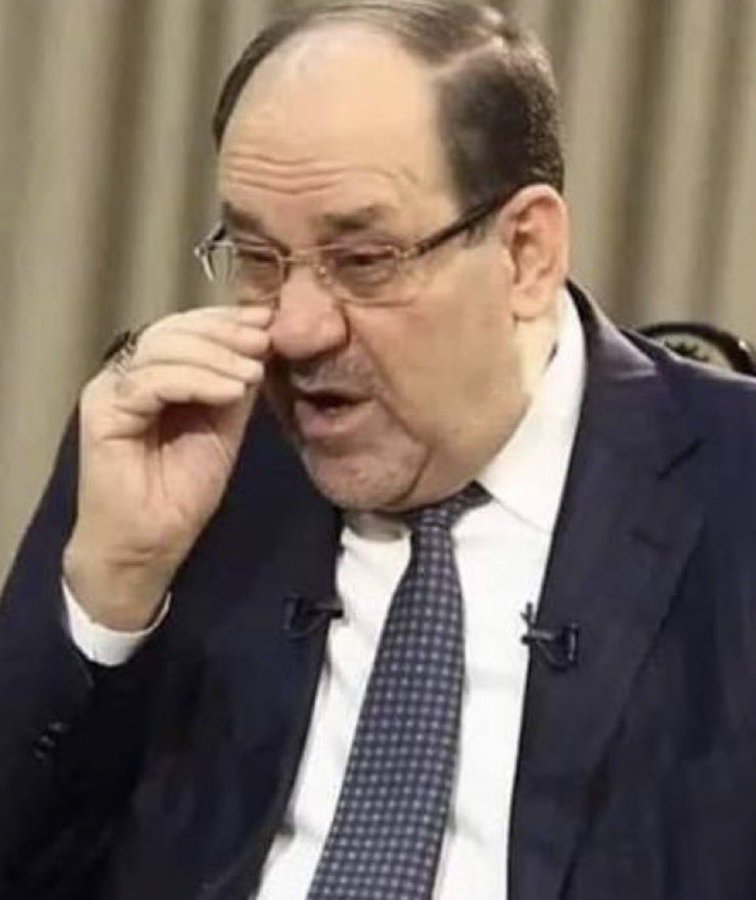 الإصدار الجديد من شخصية المالكي: 

- أنا لم أوقع أمر إعدام الأخ صدام حسين وتم تزوير توقيعي
- الأخ الزرقاوي كان من خيرة الدعاة وقتله كان خطأً
- البغدادي صديق عزيز لكن الوشاة فرقوا بيننا
- البرزاني رفيق النضال وكان يأوينا في قصر على الجبل بعد ان طرد عناصر الموساد منه إكراماً لنا!
-