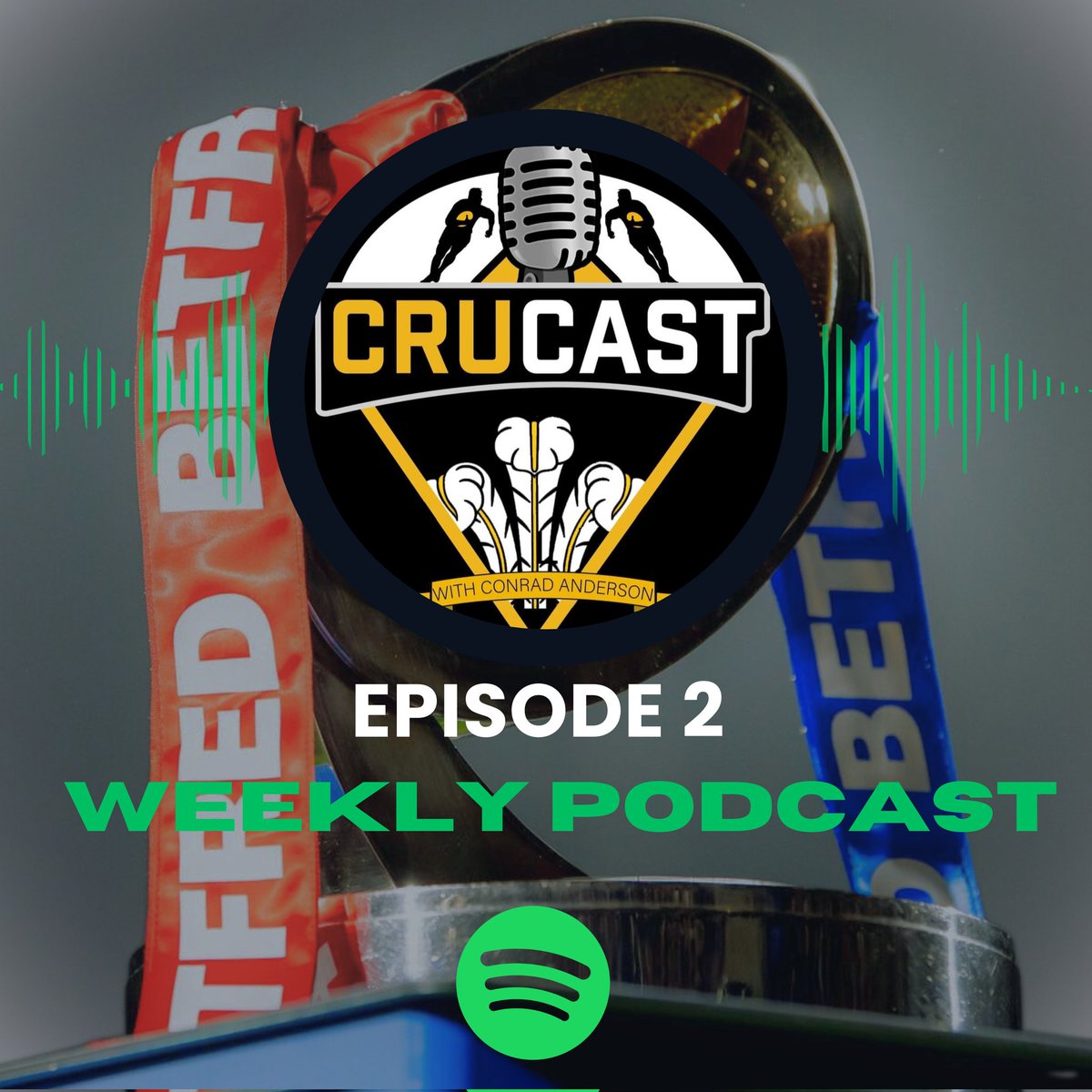NEW EPISODE: 
Featuring <a href="/NWCrusadersRL/">North Wales Crusaders</a> Dean Muir; Jordy Gibson; <a href="/WidnesRL/">Widnes Vikings</a> coach Alan Coleman and NWC Chairman Bobby Watkins
 open.spotify.com/episode/3nxrWP…