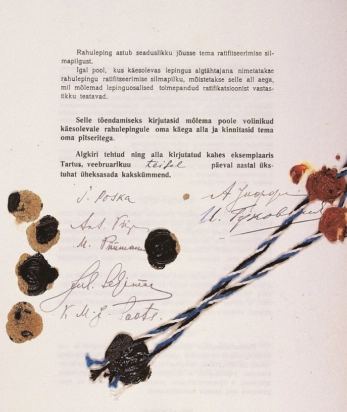 Тартуский мирный договор (1920 год): «Россия признает независимость Эстонии, добровольно и навсегда отказывается от суверенных прав в отношении эстонского народа и территории».

Через 20 лет после подписания Россия аннексирует Эстонию.

Вот что значит договариваться с людоедами