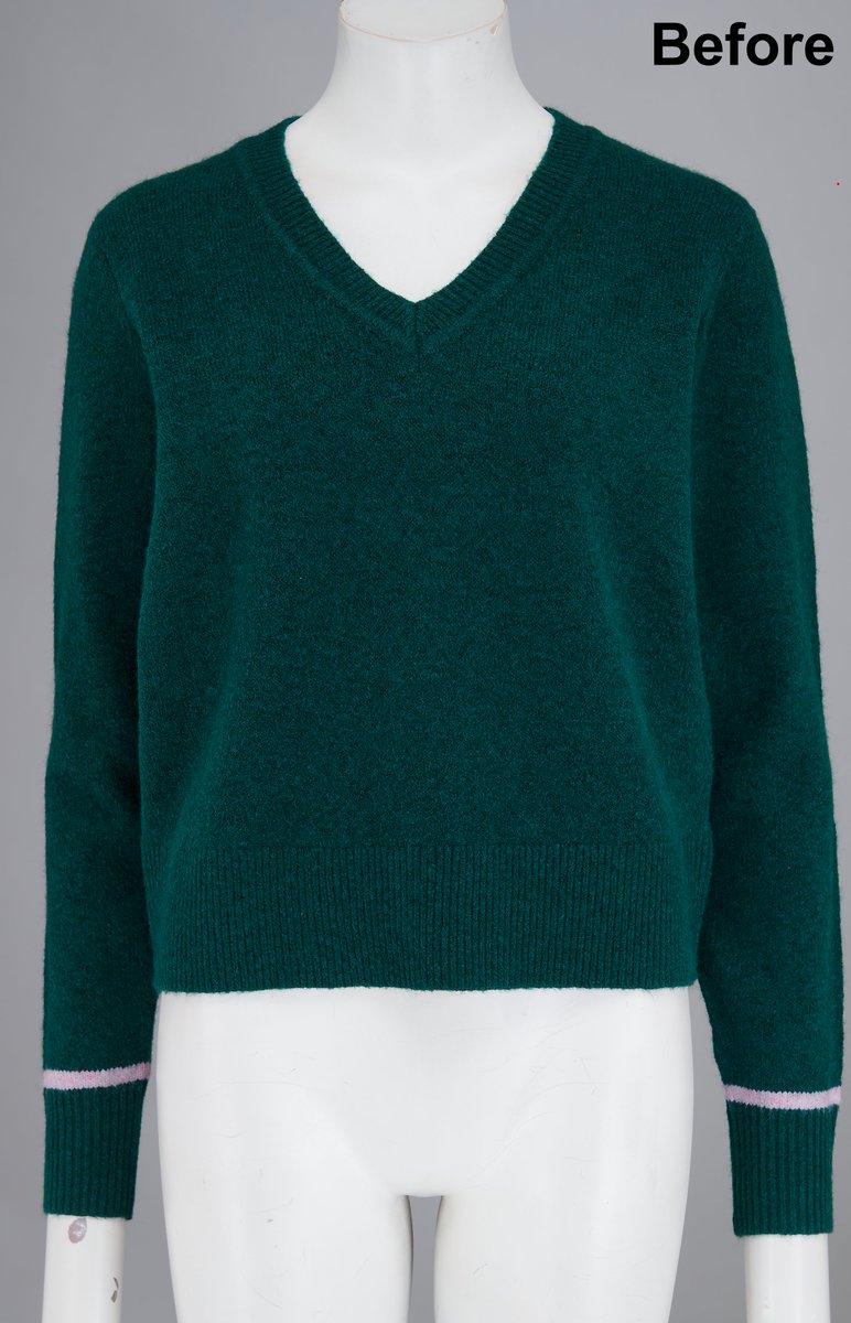 ClippingPathCA's tweet photo. Master the Ghost Mannequin Effect with Clipping Path CA 🧥✨

Standard mannequin shots can look amateur on a premium e-commerce site. Our latest work on this V-neck jumper shows the power of professional mannequin removal.

👉 Start your Free Trial: https://t.co/ZnAEMELLNo https://t.co/IE6O8LElib