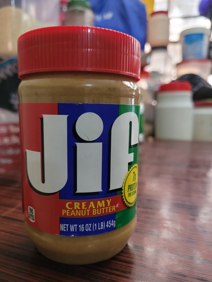 Got fond memories of Jif. Circa 1990, when I was a very young kid, an American who was in Rampur Campus, Chitwan, for a project, gifted a large jar of Jif to my father. Could never find another jar until today, some 35 years later, at Bhatbhateni-Kalanki. #Nostalgia