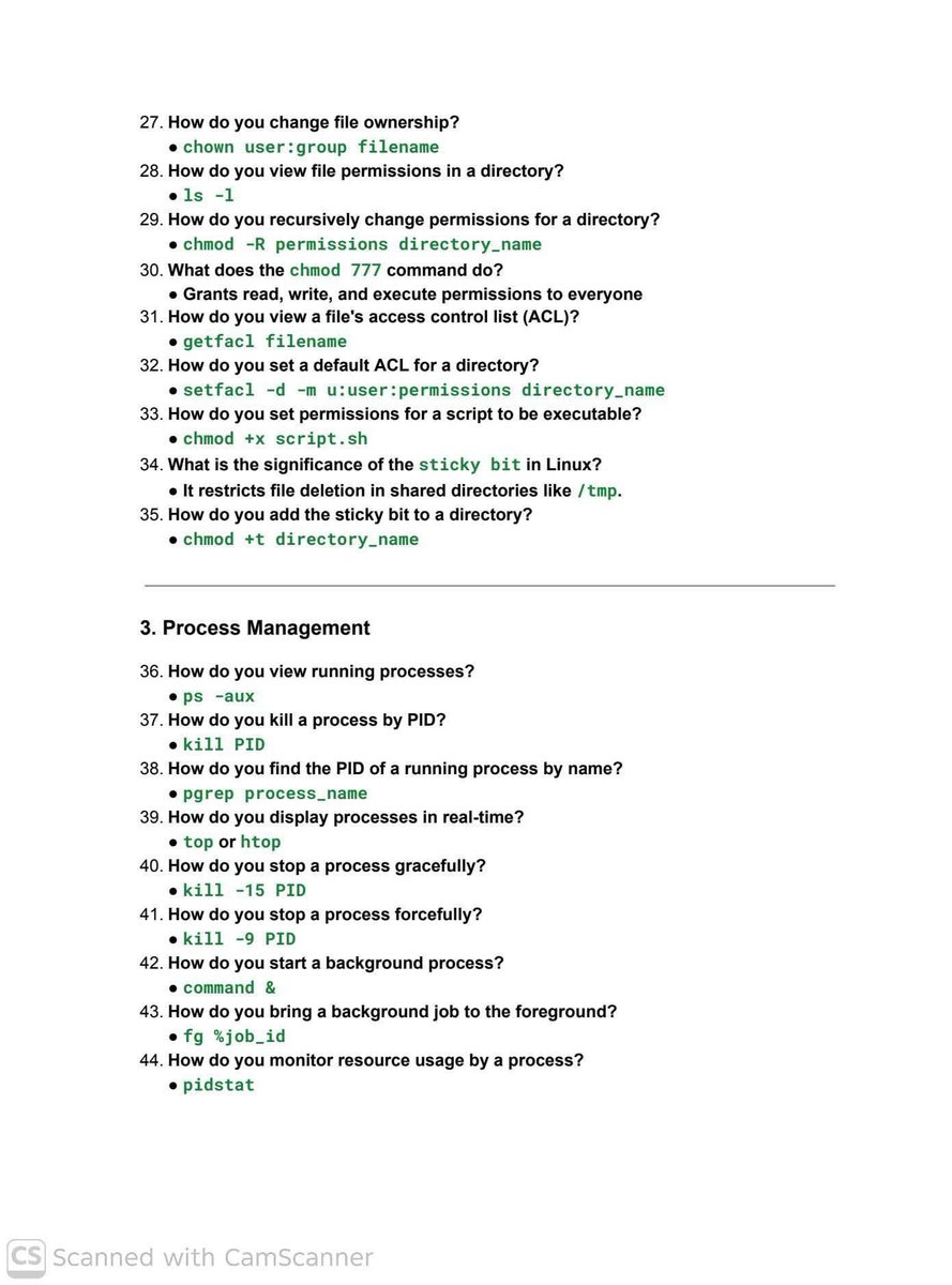 Linux system administration interview 🪩🐧