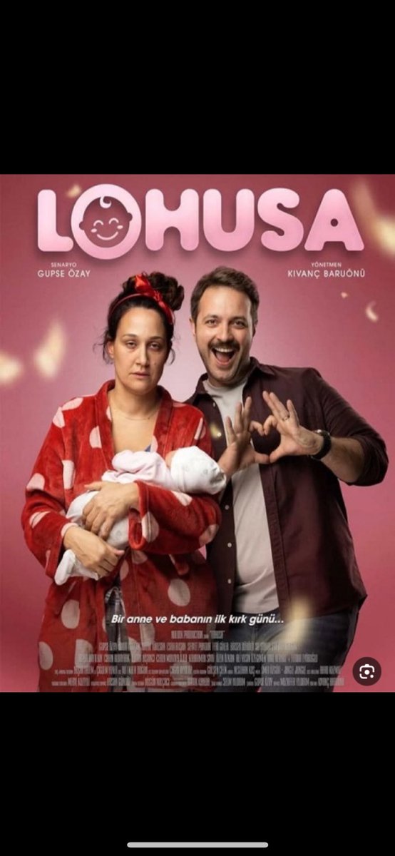 kbrya59's tweet photo. Lohusa (2024)
#فيلم #تركي على منصة #نتفليكس #كوميدي #اجتماعي مرة حلو ويضحك قصته تتمحور حول فترة النفاس بعد الولادة وكيف الأم تمر بأوقات صعبة وتغيرات بحياتها بطريقة كوميدية حلو الفيلم وخفيف و ممتع شوفوه🥹 https://t.co/bVXfX5szP2