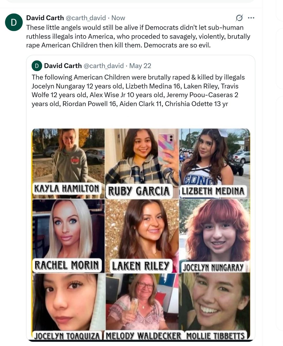 David Carth tweet media